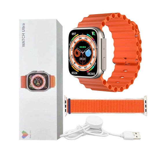 Smartwatch NW8 Ultra Max 2.02" 49MM Series 8 Orange